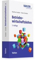Cover: Betriebswirtschaftslehre - Vahlen