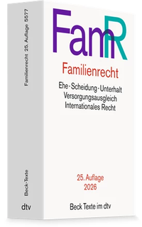 Bild vergrößern Bild: Familienrecht: FamR - dtv