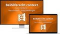 Cover: Beihilferecht context - Boorberg