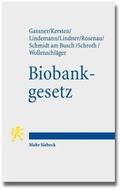Cover: Biobankgesetz - Mohr Siebeck