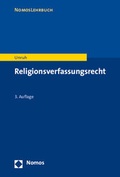 Cover: Religionsverfassungsrecht - Nomos