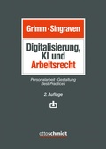 Cover: Digitalisierung, KI und Arbeitsrecht - Otto Schmidt Verlag