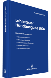 Bild vergrößern Bild: Lohnsteuer Handausgabe 2026 - Stollfuß
