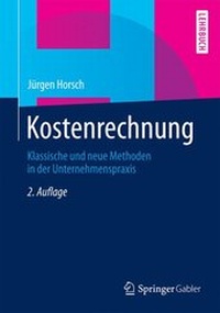 Abbildung von: Kostenrechnung - Springer Gabler