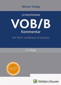 Cover: VOB/B Kommentar - Werner
