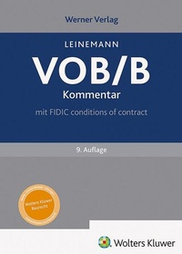Bild vergrößern Bild: VOB/B Kommentar - Werner