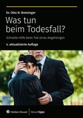 Cover: Was tun beim Todesfall? - Wolters Kluwer Steuertipps GmbH