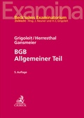 Cover: BGB Allgemeiner Teil - C.H.BECK