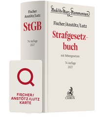 Bild vergrößern Bild: Fischer/Anstötz/Lutz StGB Chat-Book 2027 - C.H.BECK