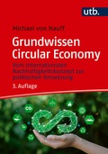 Cover: Grundwissen Circular Economy - UTB
