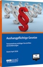Bild: Aushangpflichtige Gesetze - ecomed-Storck