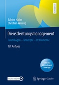Cover: Dienstleistungsmanagement - Springer Gabler