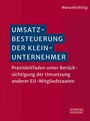 Bild: Umsatzbesteuerung der Kleinunternehmer - Schäffer-Poeschel