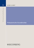 Cover: Fiduziarische Grundrechte - Boorberg