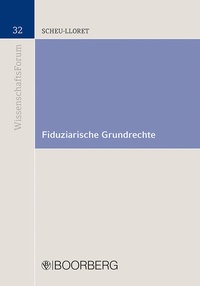 Enlarge image Cover: Fiduziarische Grundrechte - Boorberg