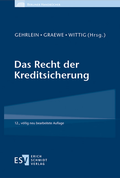 Cover: Das Recht der Kreditsicherung - Erich Schmidt Verlag