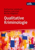 Cover: Qualitative Kriminologie - UTB