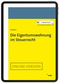 Cover: Die Eigentumswohnung im Steuerrecht - NWB
