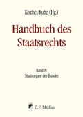 Cover: Handbuch des Staatsrechts - Neuausgabe - C.F. M&uuml;ller