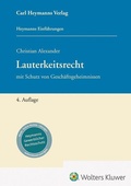 Cover: Lauterkeitsrecht - Carl Heymanns Verlag