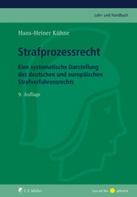 Abbildung von: Strafprozessrecht - C.F. Müller