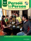 Cover: Person to Person, Third Edition Starter: Student Book (with Student Audio CD) - Oxford University Press