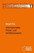 Cover: Internationales Privat- und Verfahrensrecht - Gieseking