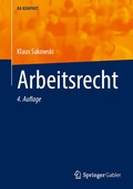 Cover: Arbeitsrecht - Springer Gabler