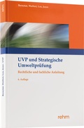 Cover: UVP und strategische Umweltpr&uuml;fung - Rehm