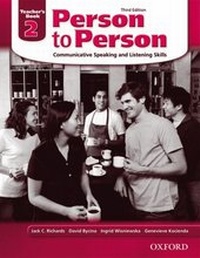 Enlarge image Cover: Person to Person, Third Edition Level 2: Teacher's Book - Oxford University Press