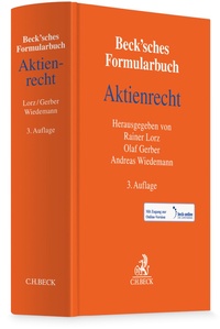 Enlarge image Cover: Beck'sches Formularbuch Aktienrecht - C.H.BECK