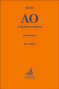 Cover: Abgabenordnung: AO - C.H.BECK