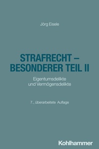 Bild vergrößern Bild: Strafrecht - Besonderer Teil II - Kohlhammer