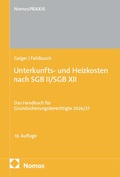 Cover: Unterkunfts- und Heizkosten nach SGB II/SGB XII - Nomos