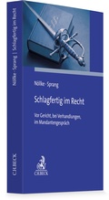 Cover: Schlagfertig im Recht - C.H.BECK