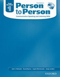 Enlarge image Cover: Person to Person, Third Edition Level 1: Test Booklet (with Audio CD) - Oxford University Press
