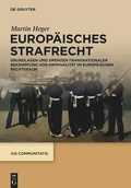 Cover: Europ&auml;isches Strafrecht - De Gruyter