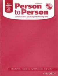 Enlarge image Cover: Person to Person, Third Edition Level 2: Test Booklet (with Audio CD) - Oxford University Press