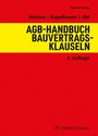 Cover: AGB-Handbuch Bauvertragsklauseln - Werner
