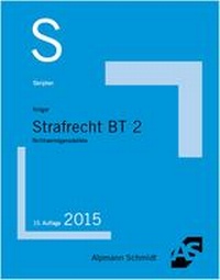 Bild vergrößern Bild: Skript Strafrecht BT 2 - Alpmann Schmidt