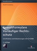 Abbildung von: AnwaltFormulare Vorläufiger Rechtsschutz - Deutscher Anwaltverlag