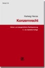 Cover: Konzernrecht - RWS