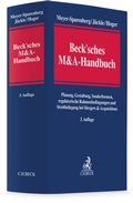 Cover: Beck'sches M&A-Handbuch - C.H.BECK