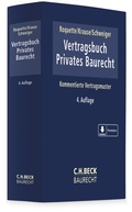 Cover: Vertragsbuch Privates Baurecht - C.H.BECK