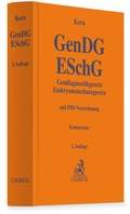 Cover: Gendiagnostikgesetz, Embryonenschutzgesetz: GenDG - C.H.BECK