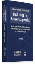 Cover: Nachtr&auml;ge im Bauvertragsrecht - C.H.BECK