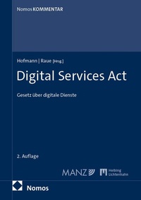 Enlarge image Cover: Digital Services Act - Nomos