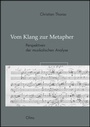 Cover: Vom Klang zur Metapher - Perspektiven der musikalischen Analyse - Georg Olms Verlag