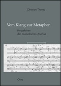 Cover: Vom Klang zur Metapher - Perspektiven der musikalischen Analyse - Georg Olms Verlag
