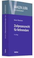 Cover: Zivilprozessrecht f&uuml;r Referendare - Vahlen